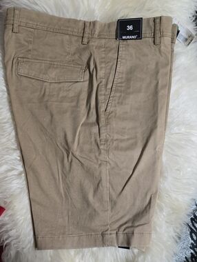 Murano Men's Tan Chino Shorts